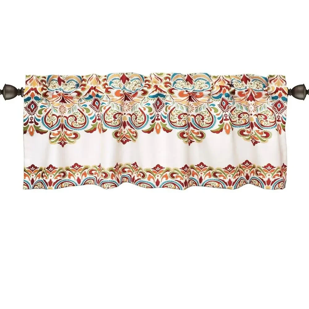 Lush Decor Clara Valance 52 x 18 Adorable Paisley